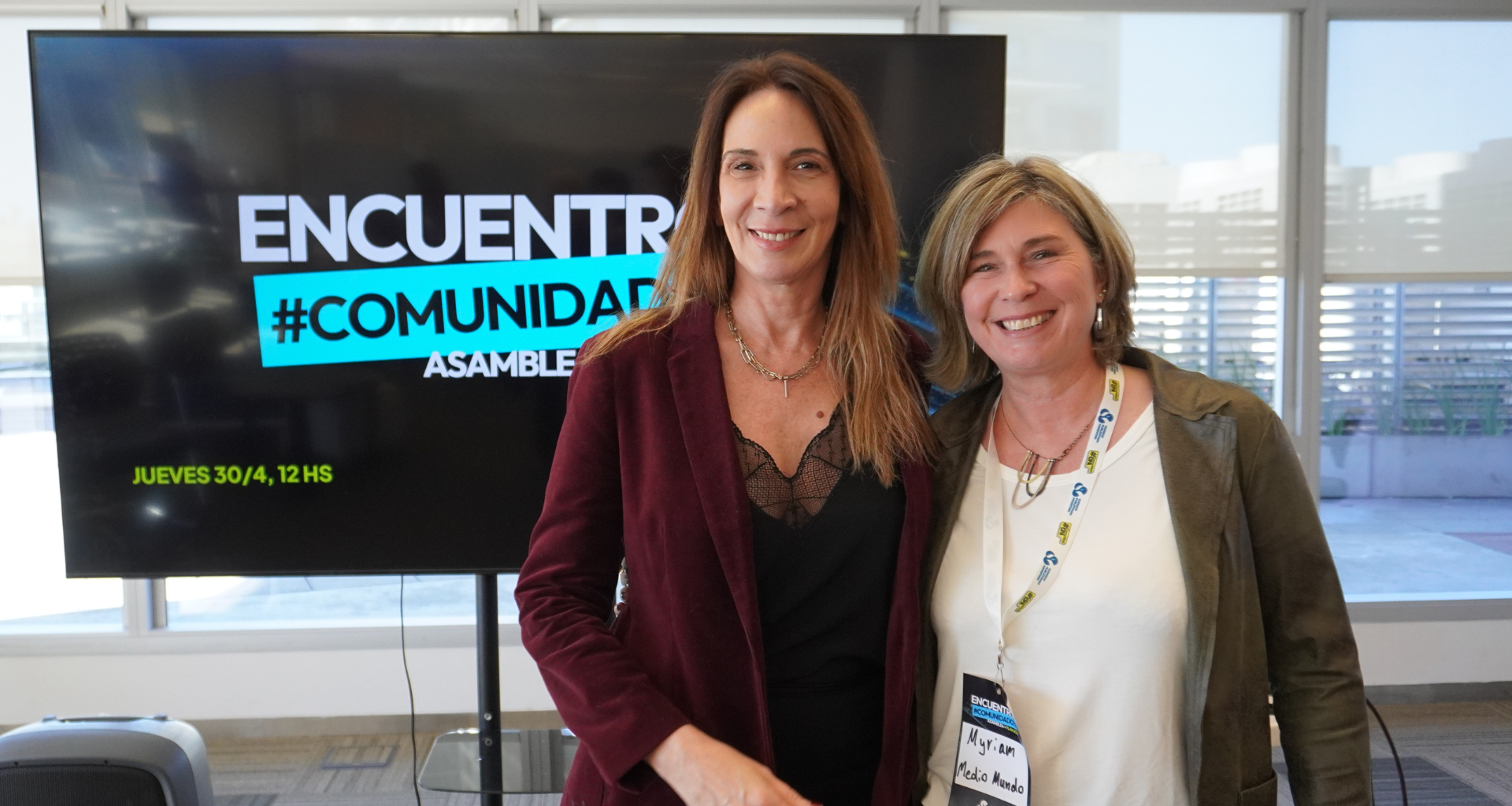 verónica zampa y Myriam Mihkelson