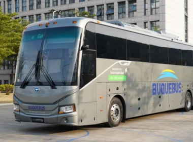 Buquebus, bus eléctrico