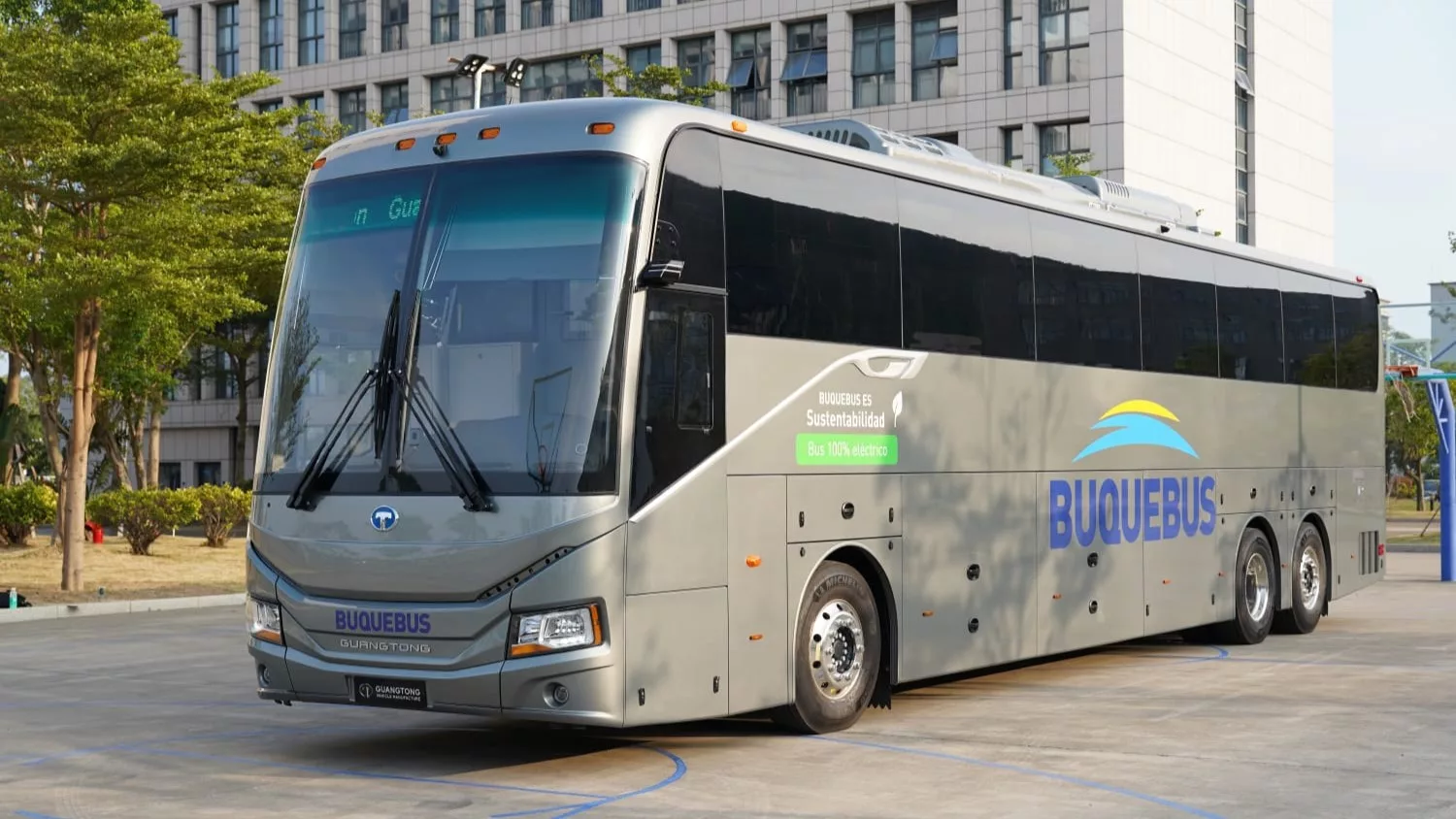 Buquebus, bus eléctrico